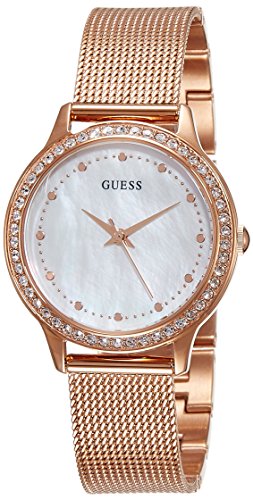 Guess Analog Mother of Pearl Dial Womens Watch W0647L2 0 - Guess W0647L2 Women watch