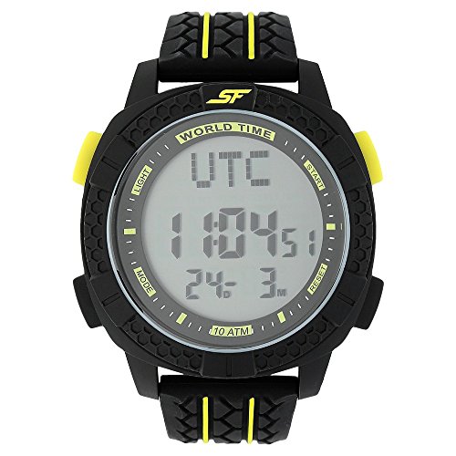 SONATA SF by Sonata Carbon II Series Digital Watch 77058PP01J 0 - SONATA 77058PP01J watch