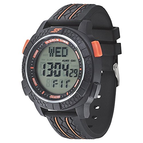 SONATA SF by Sonata Carbon II Series Digital Watch 77058PP04J 0 - SONATA 77058PP04J watch