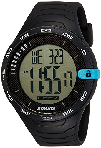 Sonata Digital Black Dial Mens Watch 77041PP03 0 - Sonata 77041PP03 Men watch