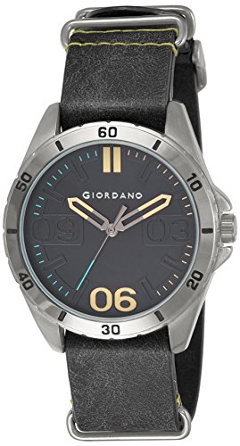 Giordano Analog Black Dial Mens Watch A1050 01 0 - Giordano A1050-01 Mens watch