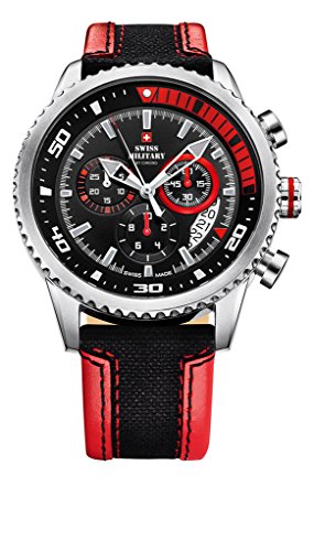 Swiss Military By Chrono Analogue Black Dial Mens Watch SM3404207 0 - Swiss Military SM34042.07 Mens watch