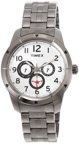 Timex E Class Analog Silver Dial Mens Watch I600 0 - Timex I600 Mens   watch