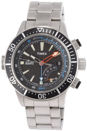Timex Intelligent Quartz Chronograph Black Dial Mens Watch T2N809 0 - Timex T2N809 Mens watch
