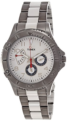 Timex Kaleidoscope Analog White Dial Mens Watch T2P038 0 - Timex T2P038 Mens   watch