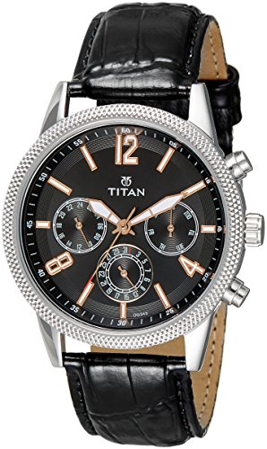 Titan Neo Analog Black Dial Mens Watch 1734SL02 0 - Titan 1734SL02 Neo watch