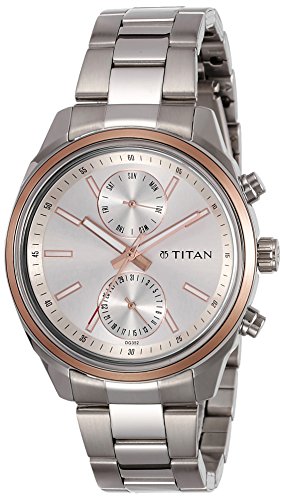 Titan Neo Analog Silver Dial Mens Watch 1733KM02 0 - Titan 1733KM02 Neo Mens watch