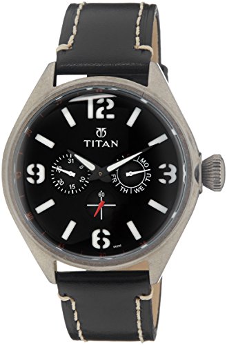 Titan Purple Upgrades Analog Black Dial Mens Watch 9478QL01J 0 - Titan 9478QL01J Purple Mens watch