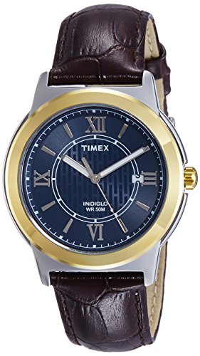 Timex Analog Blue Dial Mens Watch T2P521 0 - Timex T2P521 Analog Blue Dial Men's watch