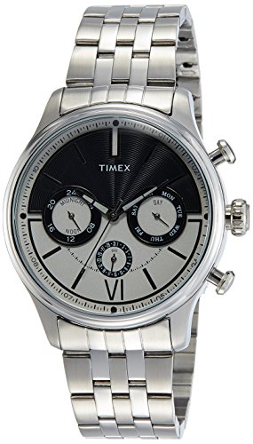 Timex Analog Silver Dial Mens Watch TWEG15900 0 - Timex TWEG15900 Analog Silver Dial Men's watch
