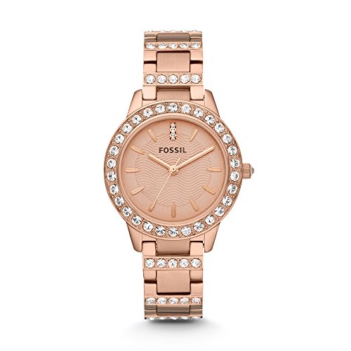 Fossil Jesse Analog Rose Gold Dial Watch ES3020 0 - Fossil ES3020 Jesse Analog Rose Gold Dial watch