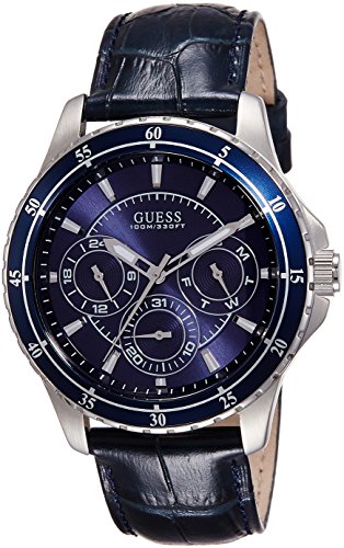 Guess Analog Blue Dial Mens Watch W0671G1 0 - Guess W0671G1 Analog Blue Dial Men's watch