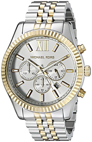 Michael Kors Analog White Dial Mens Watch MK8344 0 - MK8344 Michael Kors Analog White Dial Men's watch