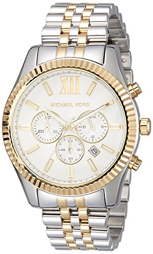 Michael Kors Analog White Dial Mens Watch MK8344I 0 - MK8344I Michael Kors Analog White Dial Men's watch