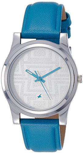 Fastrack Analog Silver Dial Womens Watch 6046SL04 0 - Fastrack 6046SL04 Analog Silver Dial Women watch