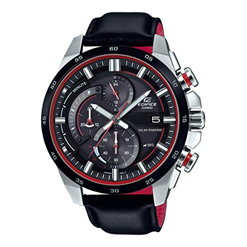 Casio Edifice Analog Black Dial Mens Watch EX380 EQS 600BL 1AUDF 0 - Casio Edifice EX380 EQS-600BL-1AUDF Analog Black Dial Men's watch