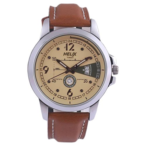 Helix Analog Grey Dial Mens Watch TW003HG17 0 - Helix TW003HG17 Analog Grey Dial Men's watch