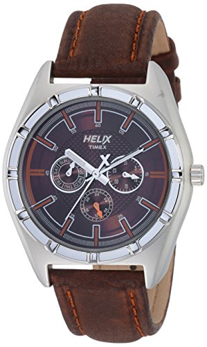 helix Analog Brown Dial Mens Watch TW029HG05 0 - helix TW029HG05 Analog Brown Dial Men's watch