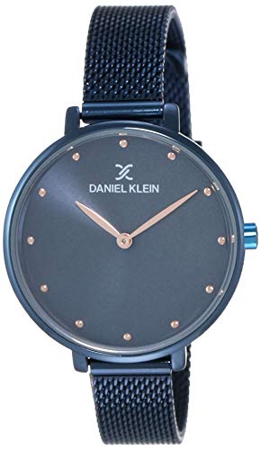 Daniel Klein Analog Blue Dial Womens Watch DK11421 7 0 - Daniel Klein Analog Blue Dial Women's Watch-DK11421-7