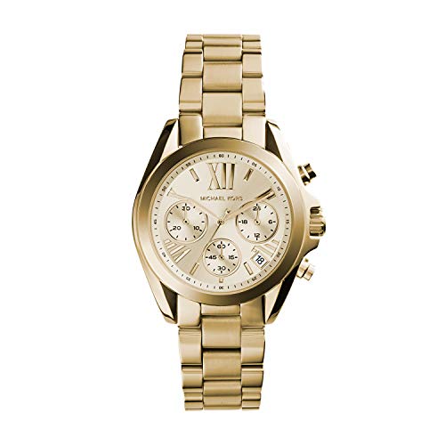 Michael Kors Mini Bradshaw Analog Gold Dial Womens Watch MK5798 0 - Michael Kors Mini Bradshaw Analog Gold Dial Women's Watch - MK5798