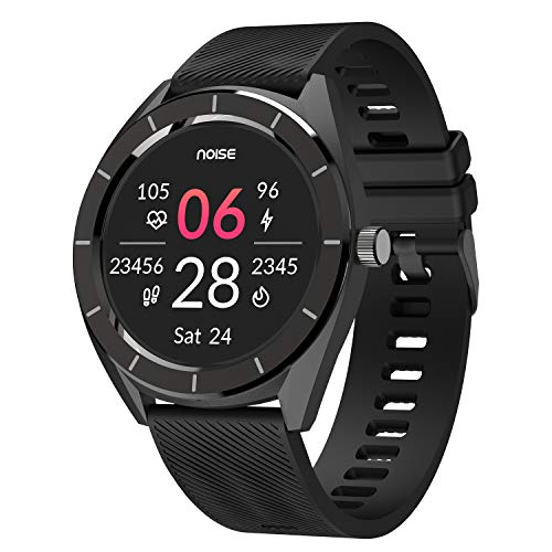 Noise NoiseFit Endure Smart Watch with 100 Cloud Based Watch Faces 20 Day Battery Life Charcoal Black 0 - Noise NoiseFit Endure Smart Watch with 100+ Cloud Based Watch Faces & 20 Day Battery Life (Charcoal Black)