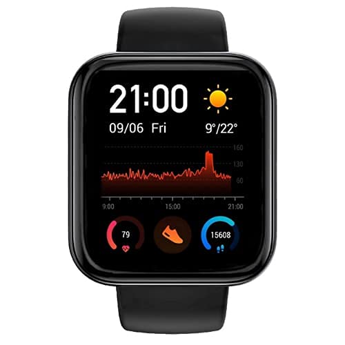 Rhobos 2 Years Special Replacement Warranty D092 New Series 2 Smart Band Heart Rate Sleep Monitor Touch Screen Smart Fitness Watch Smart Band for All Smartphones with 2 Year Warranty 0 - Rhobos D092 Series 2 1.3 inches Display Smart Watch- Matt Black (Compatible with Smartphones_Heart Rate, Sleep Monitor…