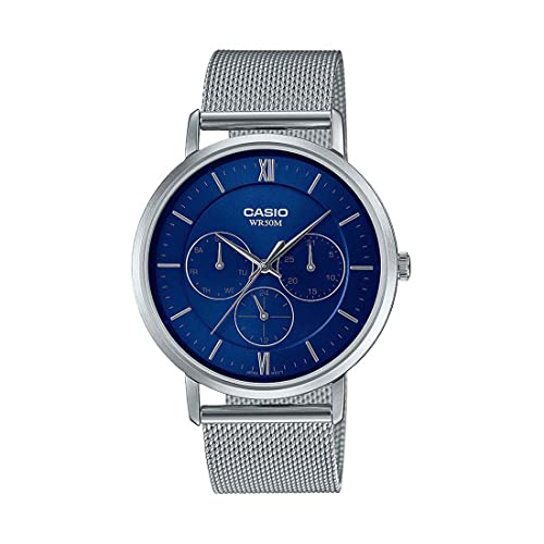 Casio Analog Blue Dial Mens Watch MTP B300M 2AVDF 0 - Casio Analog Blue Dial Men's Watch-MTP-B300M-2AVDF