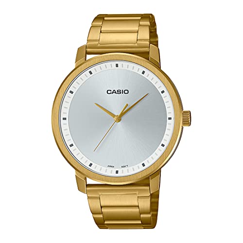 Casio Analog Silver Dial Mens Watch MTP B115G 7EVDF 0 - Casio Analog Silver Dial Men's Watch-MTP-B115G-7EVDF