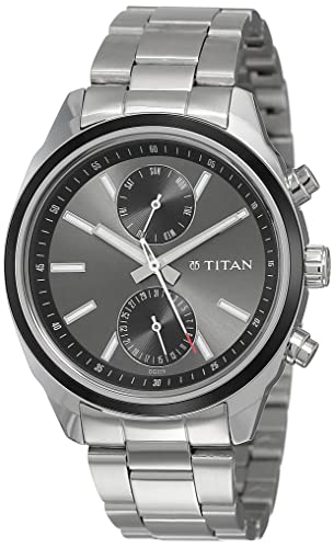 Titan Neo Analog Black Dial Mens Watch NL1733KM01 0 - Titan Neo Analog Black Dial Men's Watch-NL1733KM01/NN1733KM01